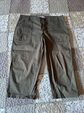Women’s Point Zero Khaki Capri Pants Size 11